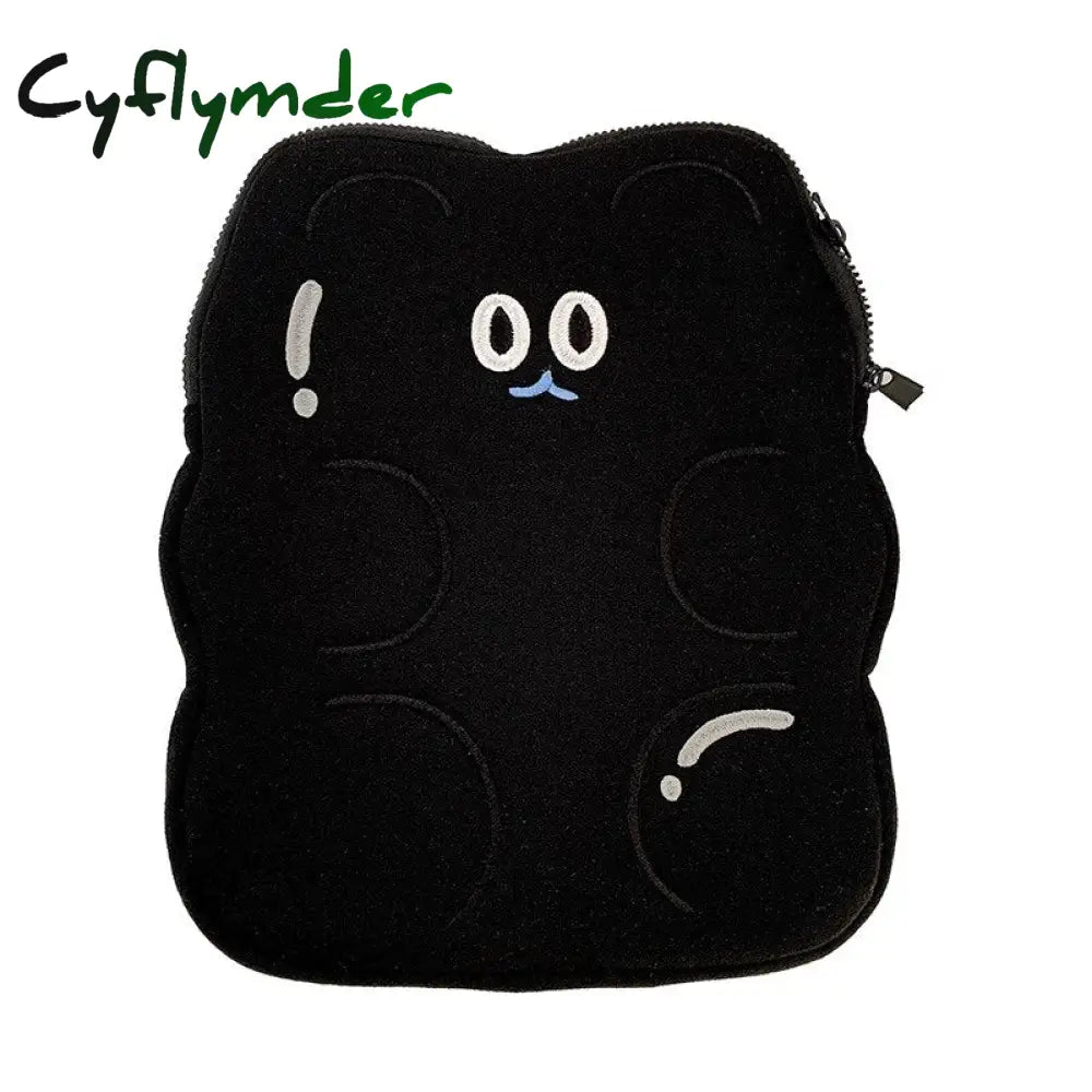 Cyflymder Korean Candy Bear Loptop Tablet Bag Sleeve Cover Ipad 12.9 13Inch Carrying Case For