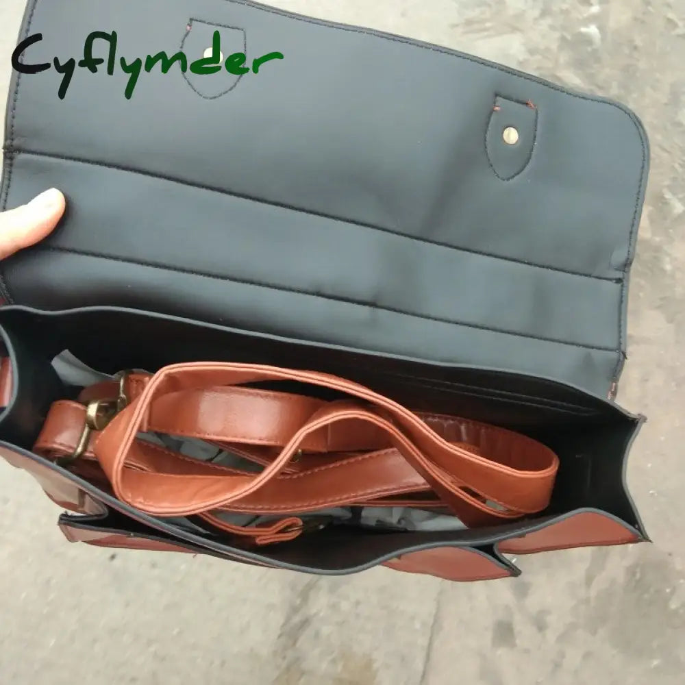 Cyflymder Korean Vintage Women Backpacks Preppy Style Student Backpack Multifunctional Female