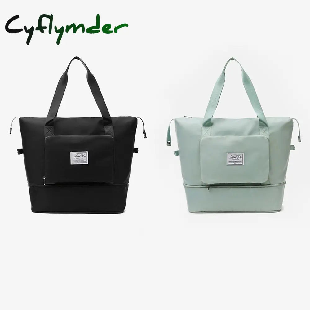 Cyflymder Ladies Foldable Travel Bag Short-Distance Hand-Held Large-Capacity Waiting To Be Produced