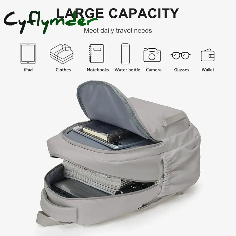 Cyflymder Laptop Backpack For Women Anti Theft Work 14 Inch School Nurse Bookbag Teenage Girls Boys