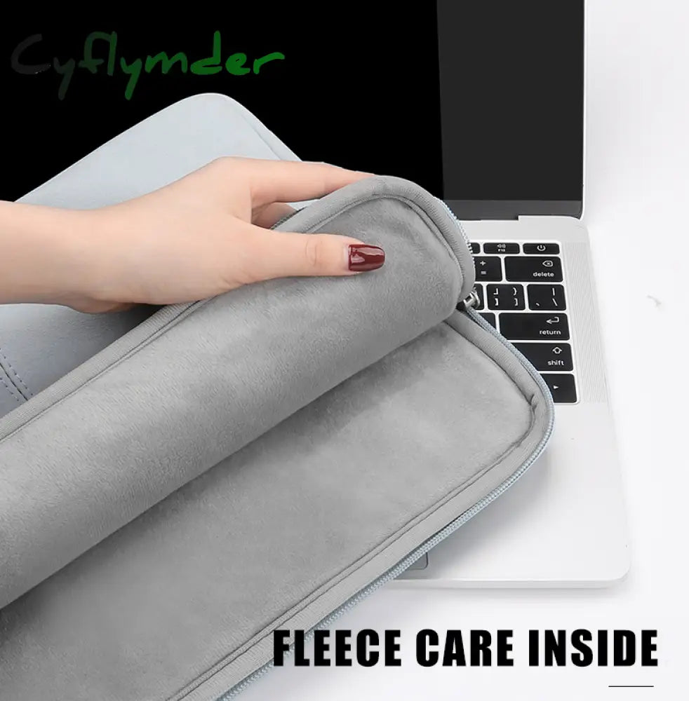 Cyflymder Laptop Bag 13.3 15.6 14 Inch Waterproof Notebook Sleeve For Macbook Air Pro 13 15