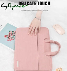 Cyflymder Laptop Bag 13.3 15.6 14 Inch Waterproof Notebook Sleeve For Macbook Air Pro 13 15