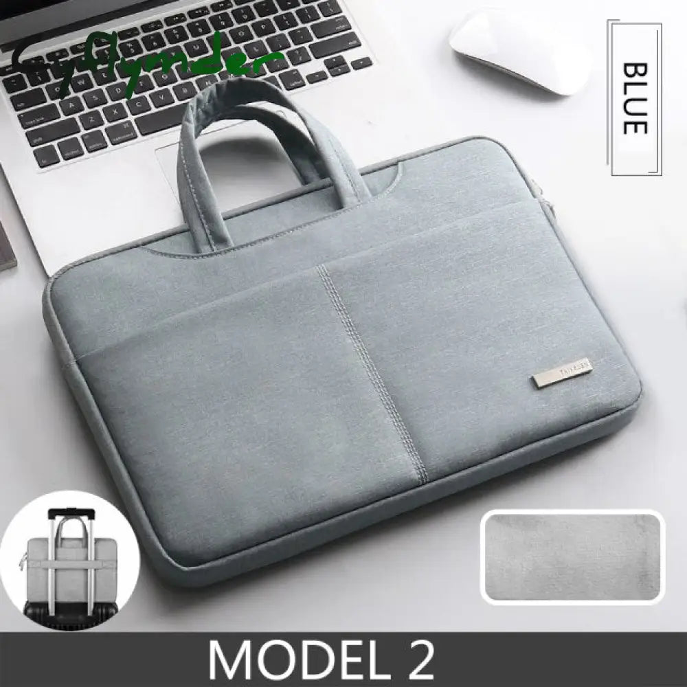 Cyflymder Laptop Bag 13.3 15.6 14 Inch Waterproof Notebook Sleeve For Macbook Air Pro 13 15