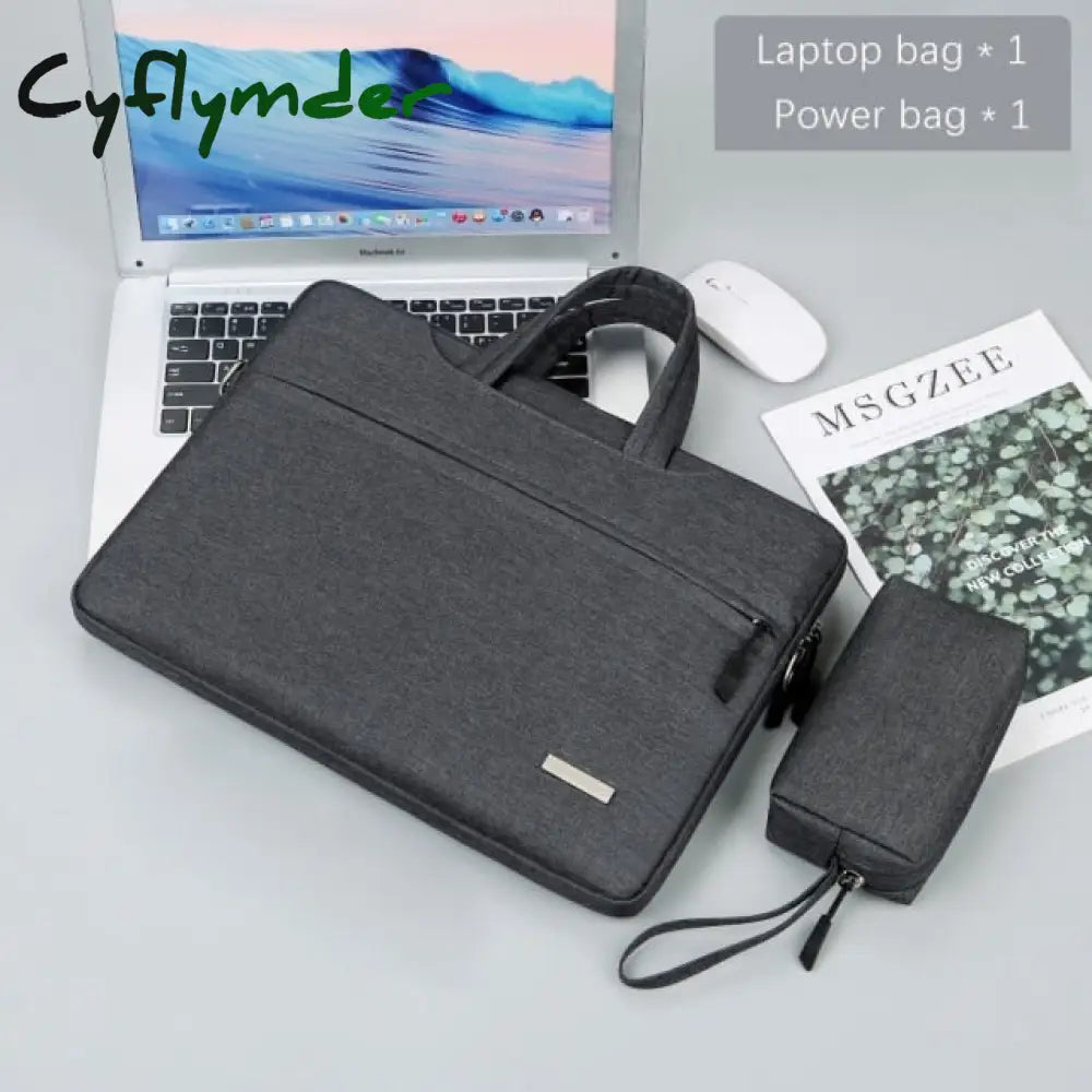 Cyflymder Laptop Bag Sleeve Case 12 13.3 15.6 14 Inch Shoulder Notebook Bag For Macbook Air Pro M1