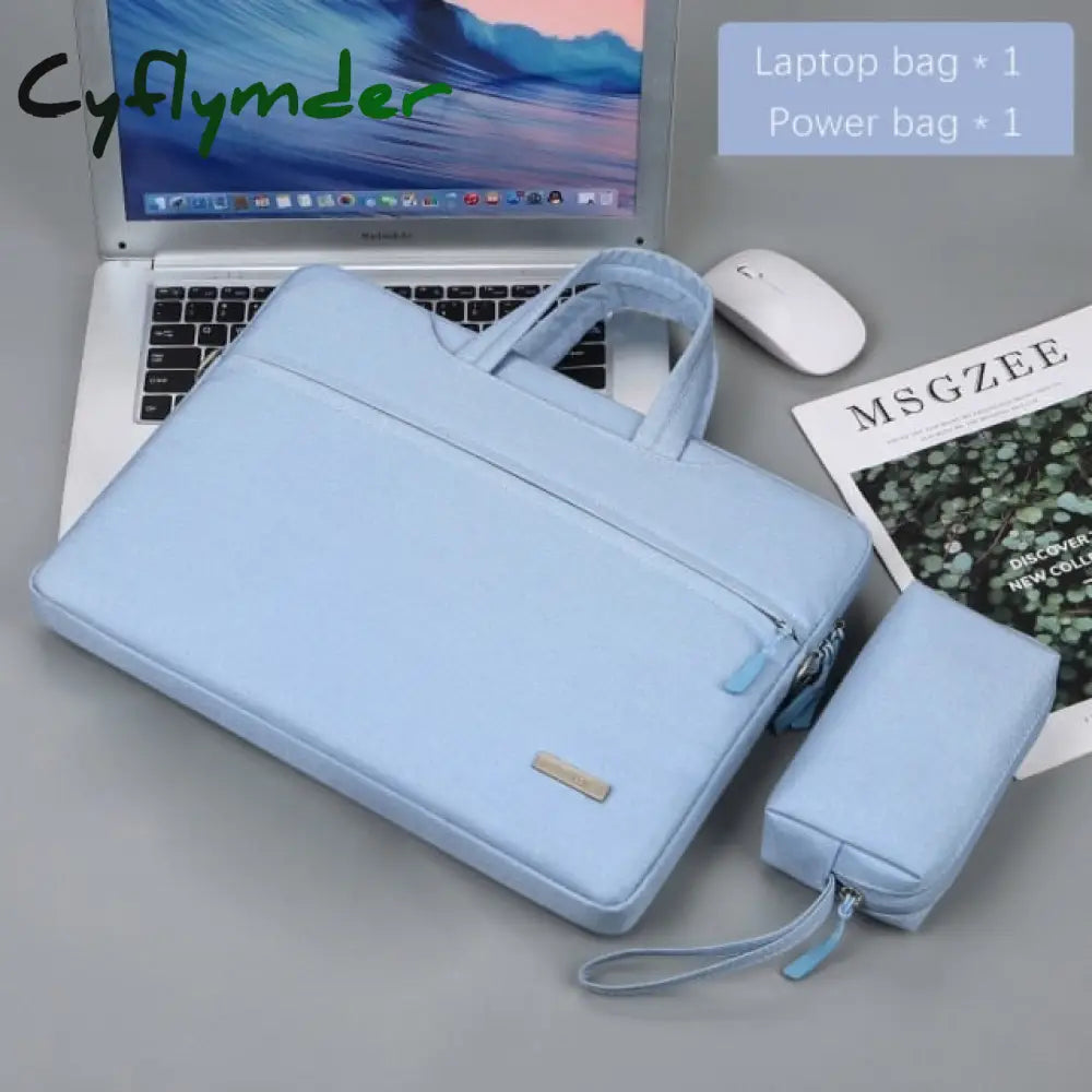 Cyflymder Laptop Bag Sleeve Case 12 13.3 15.6 14 Inch Shoulder Notebook Bag For Macbook Air Pro M1
