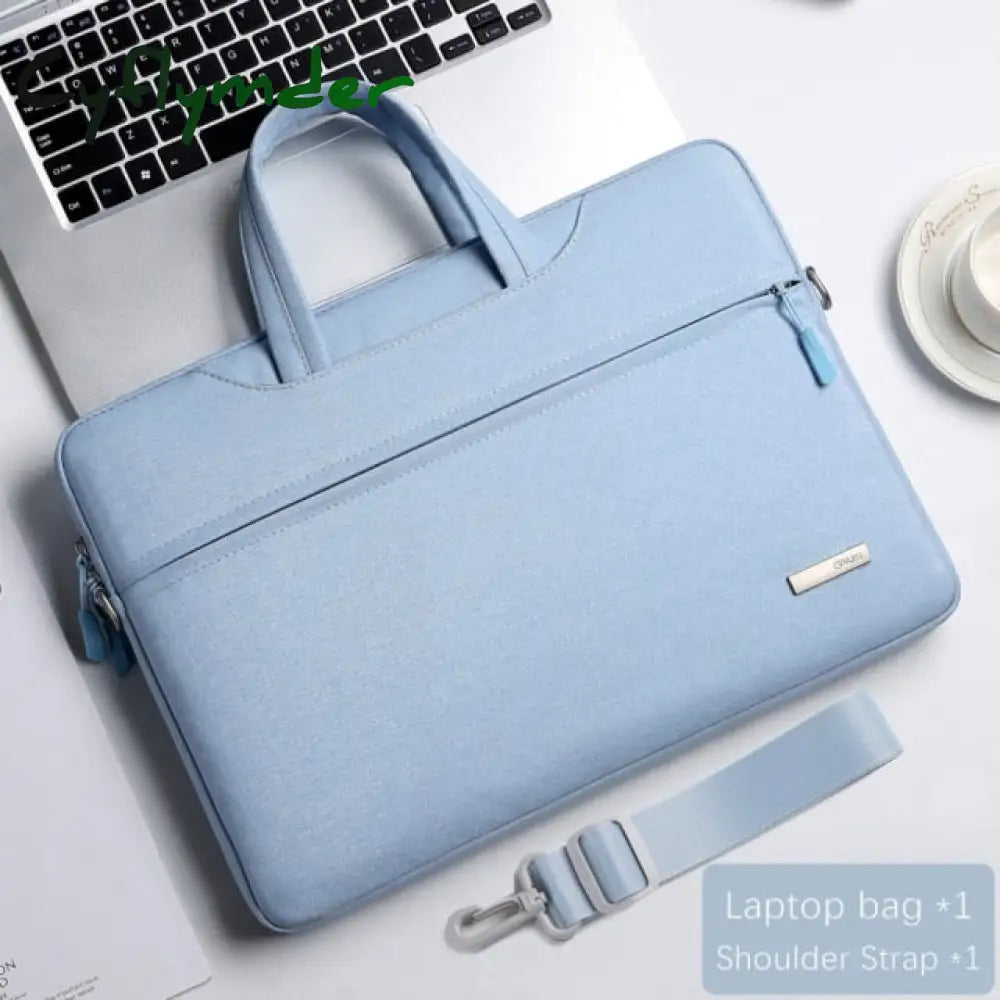Cyflymder Laptop Bag Sleeve Case 12 13.3 15.6 14 Inch Shoulder Notebook Bag For Macbook Air Pro M1
