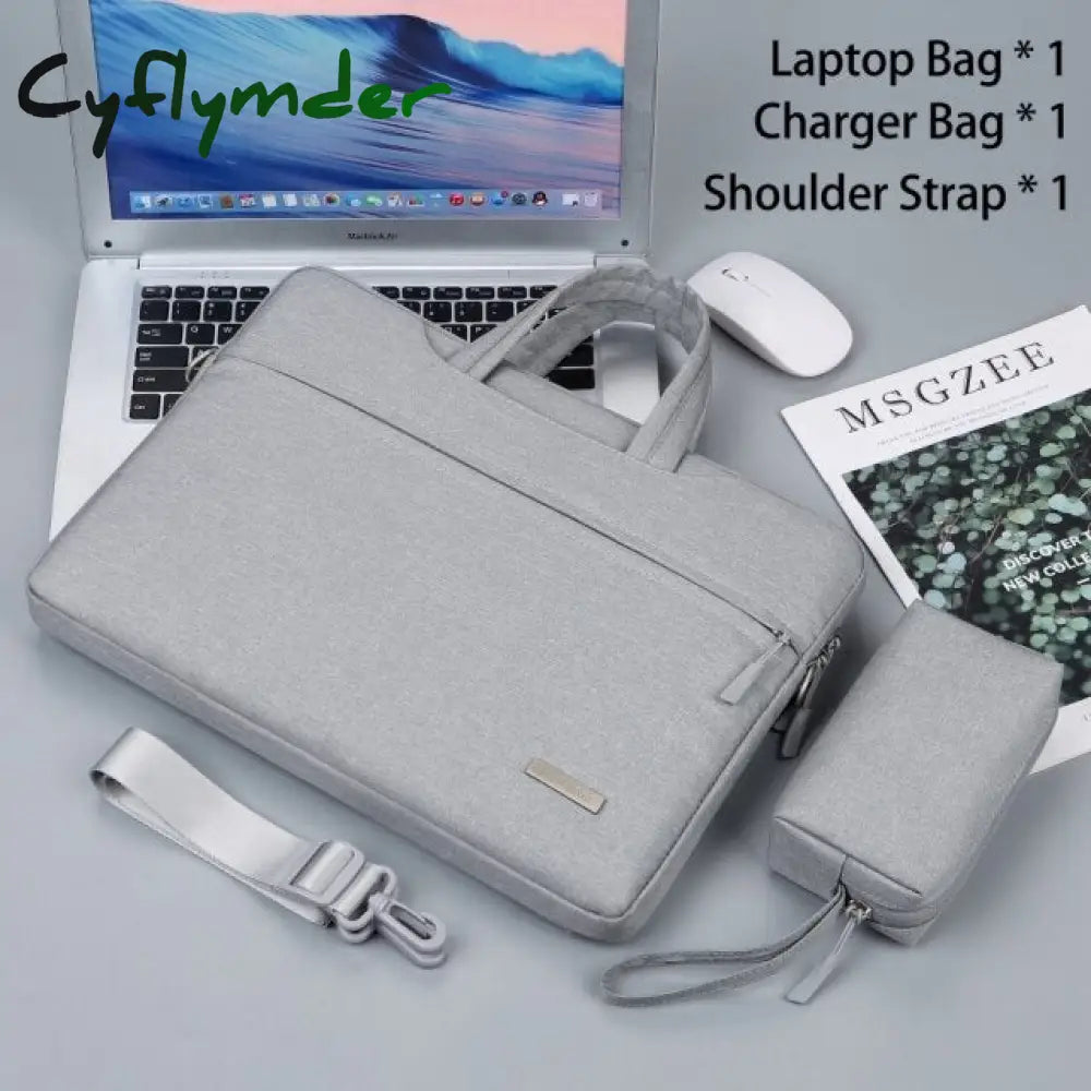 Cyflymder Laptop Bag Sleeve Case 12 13.3 15.6 14 Inch Shoulder Notebook Bag For Macbook Air Pro M1
