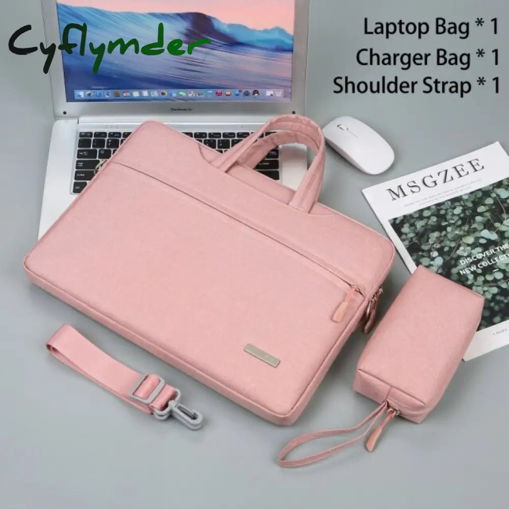 Cyflymder Laptop Bag Sleeve Case 12 13.3 15.6 14 Inch Shoulder Notebook Bag For Macbook Air Pro M1