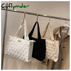 Cyflymder Large-Capacity Commuter Bag Women Fashion New Style Net Celebrity Western One-Shoulder