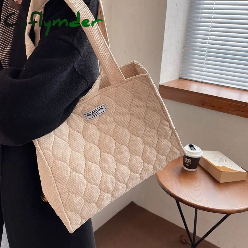 Cyflymder Large-Capacity Commuter Bag Women Fashion New Style Net Celebrity Western One-Shoulder