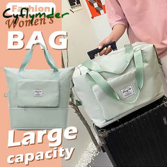 Cyflymder Large Capacity Foldable Travel Bag For Women Multifunctional Waterproof Outdoor Beach