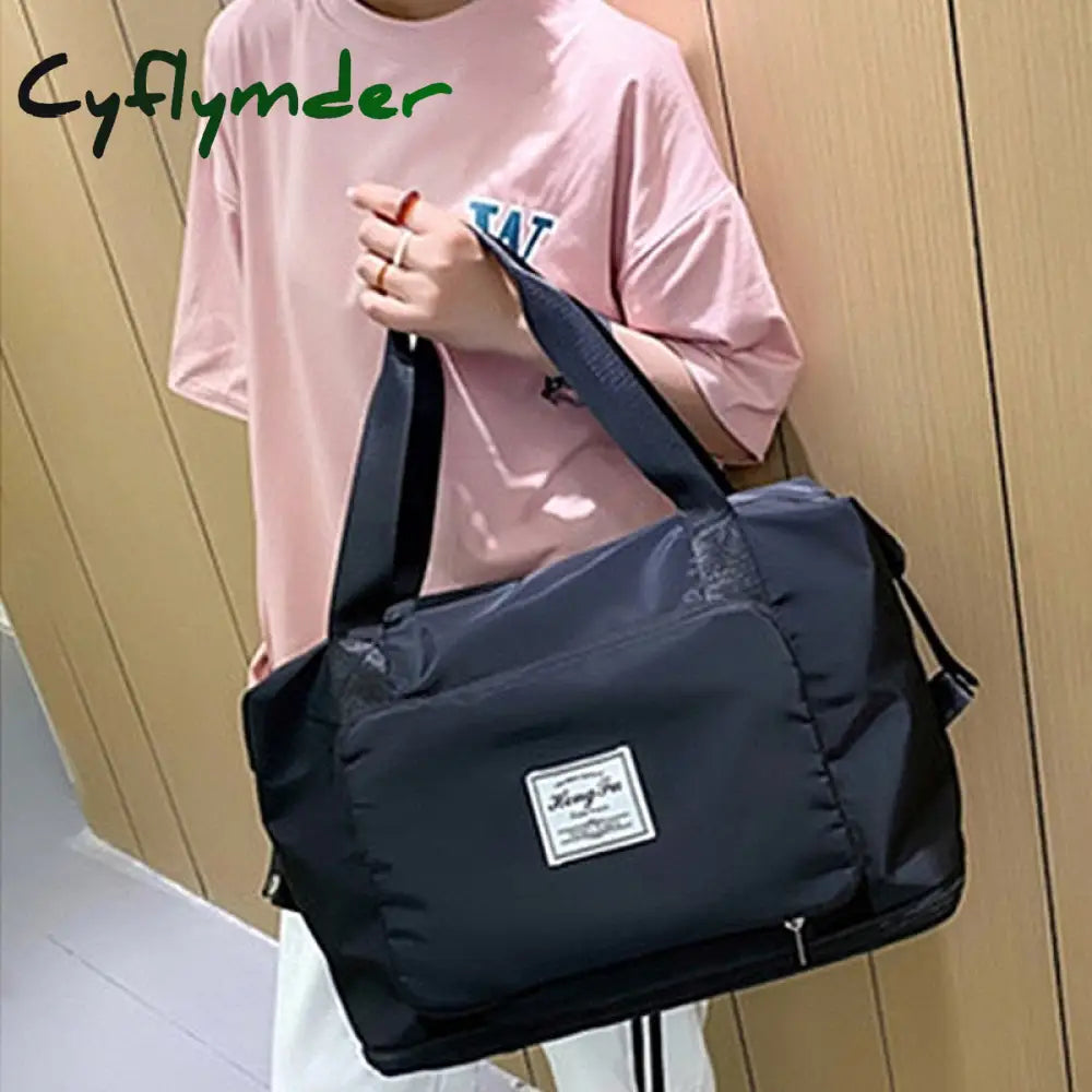 Cyflymder Large Capacity Foldable Travel Bag For Women Multifunctional Waterproof Outdoor Beach