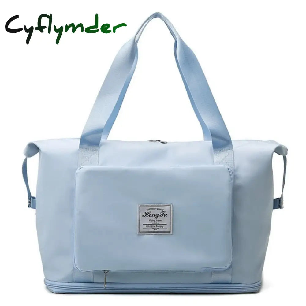 Cyflymder Large Capacity Foldable Travel Bag For Women Multifunctional Waterproof Outdoor Beach