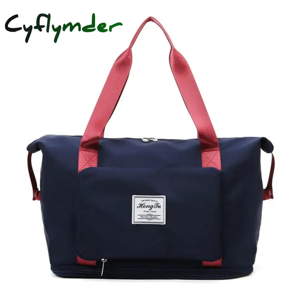 Cyflymder Large Capacity Foldable Travel Bag For Women Multifunctional Waterproof Outdoor Beach