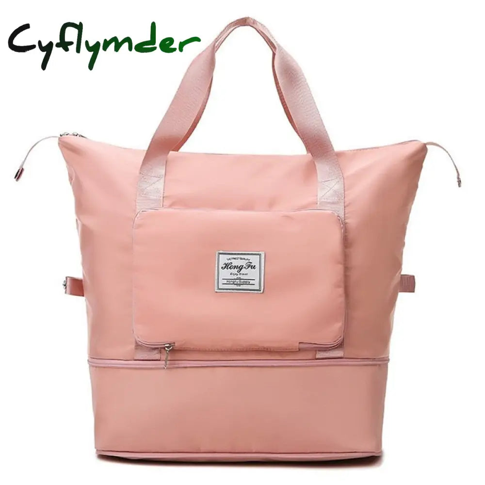 Cyflymder Large Capacity Foldable Travel Bag For Women Multifunctional Waterproof Outdoor Beach