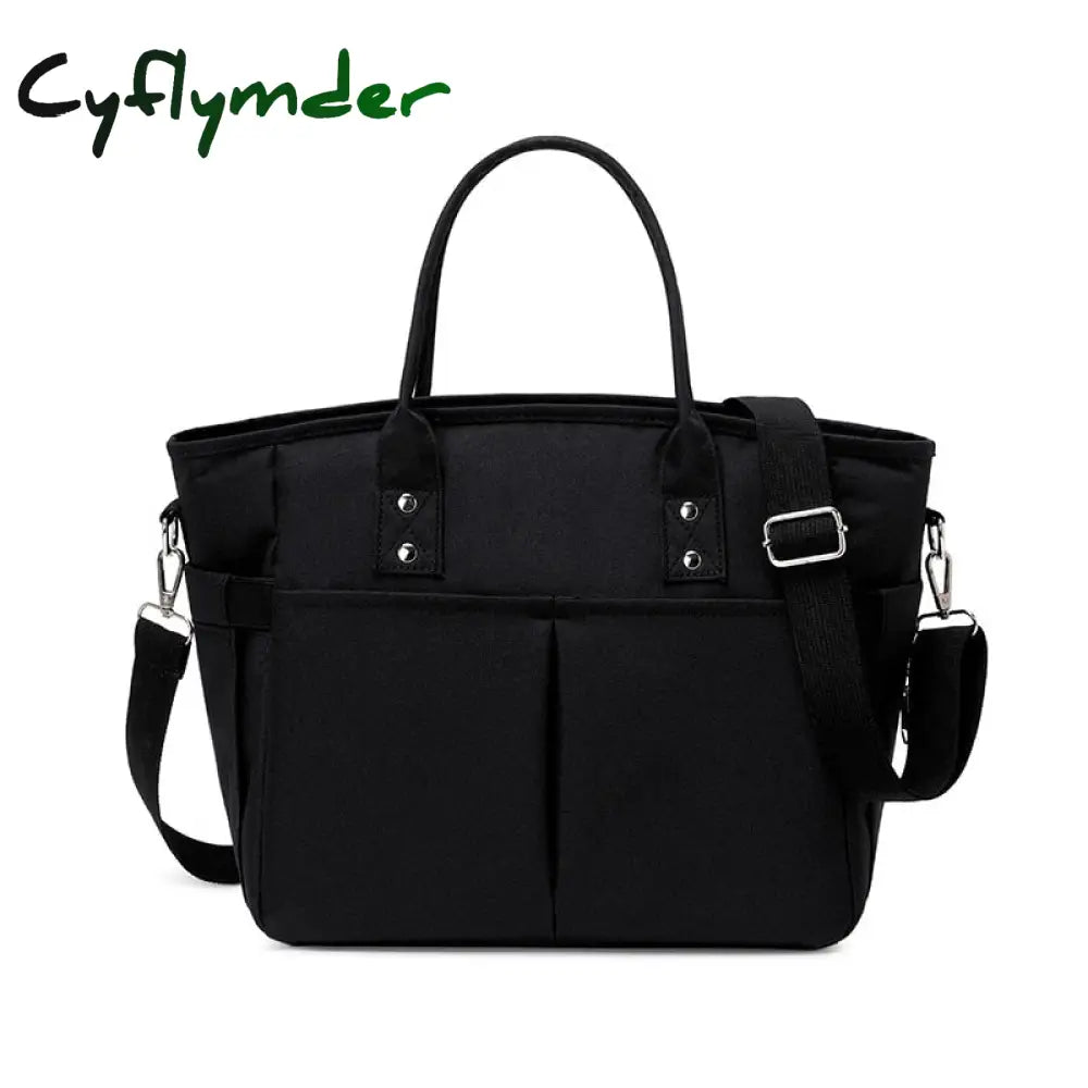 Cyflymder Large Capacity Insulated Thermal Lunch Box Bags For Women Kids Waterproof Food Cooler Bag