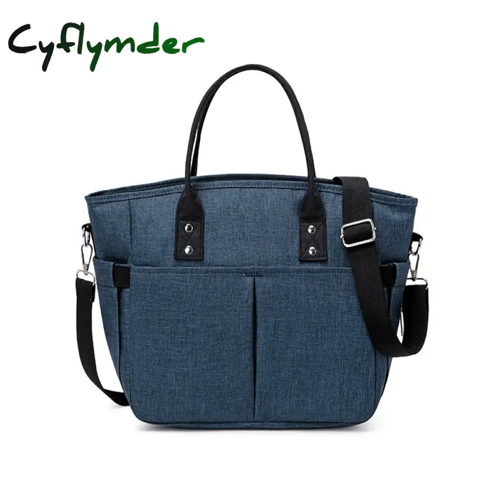 Cyflymder Large Capacity Insulated Thermal Lunch Box Bags For Women Kids Waterproof Food Cooler Bag