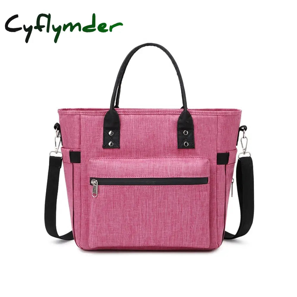 Cyflymder Large Capacity Insulated Thermal Lunch Box Bags For Women Kids Waterproof Food Cooler Bag