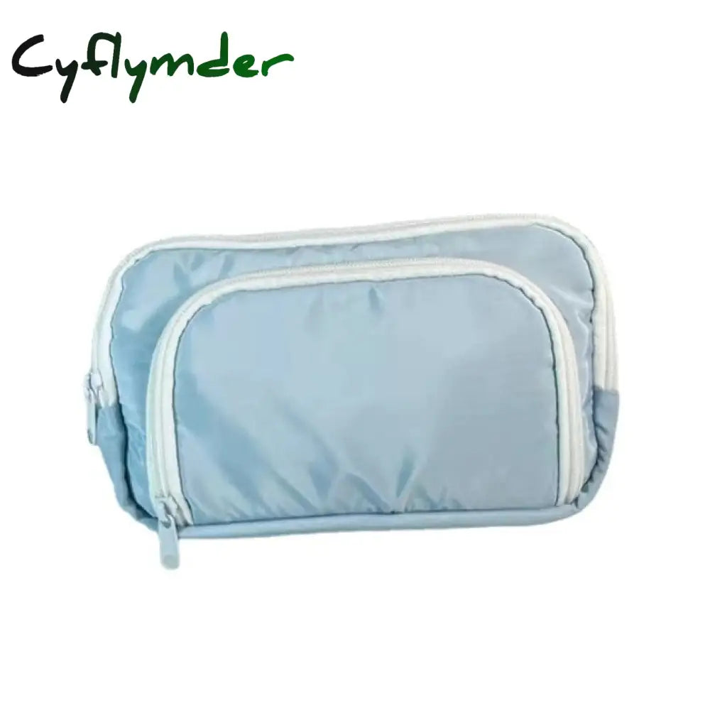 Cyflymder Large Capacity Pencil Bag Aesthetic School Cases Stationery Holder Kids Pen Big Box