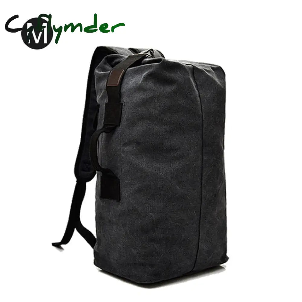 Cyflymder Large Capacity Rucksack Men Travel Bag Mountaineering Backpack Male Luggage Canvas Bucket