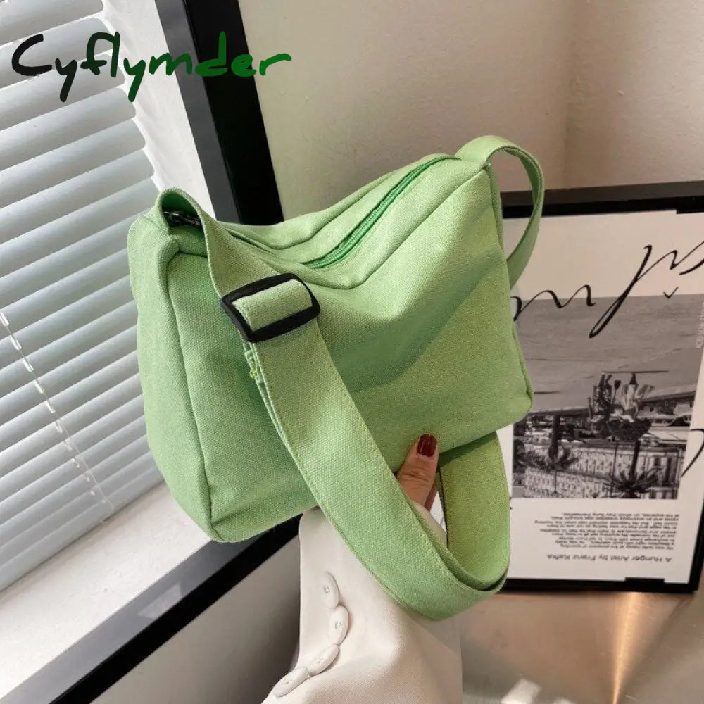 Cyflymder Large-Capacity Shoulder Bag New Women’s Fashion Simple Commuter Messenger Tote