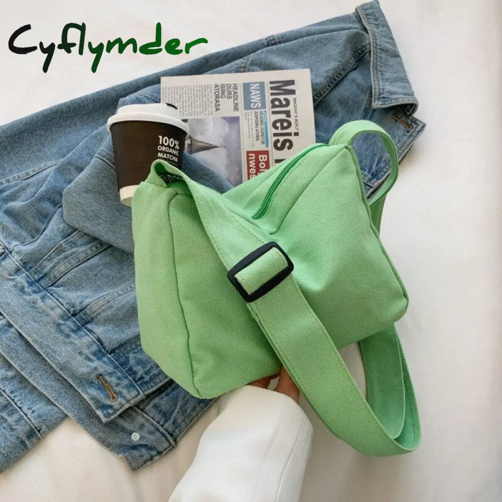 Cyflymder Large-Capacity Shoulder Bag New Women’s Fashion Simple Commuter Messenger Tote