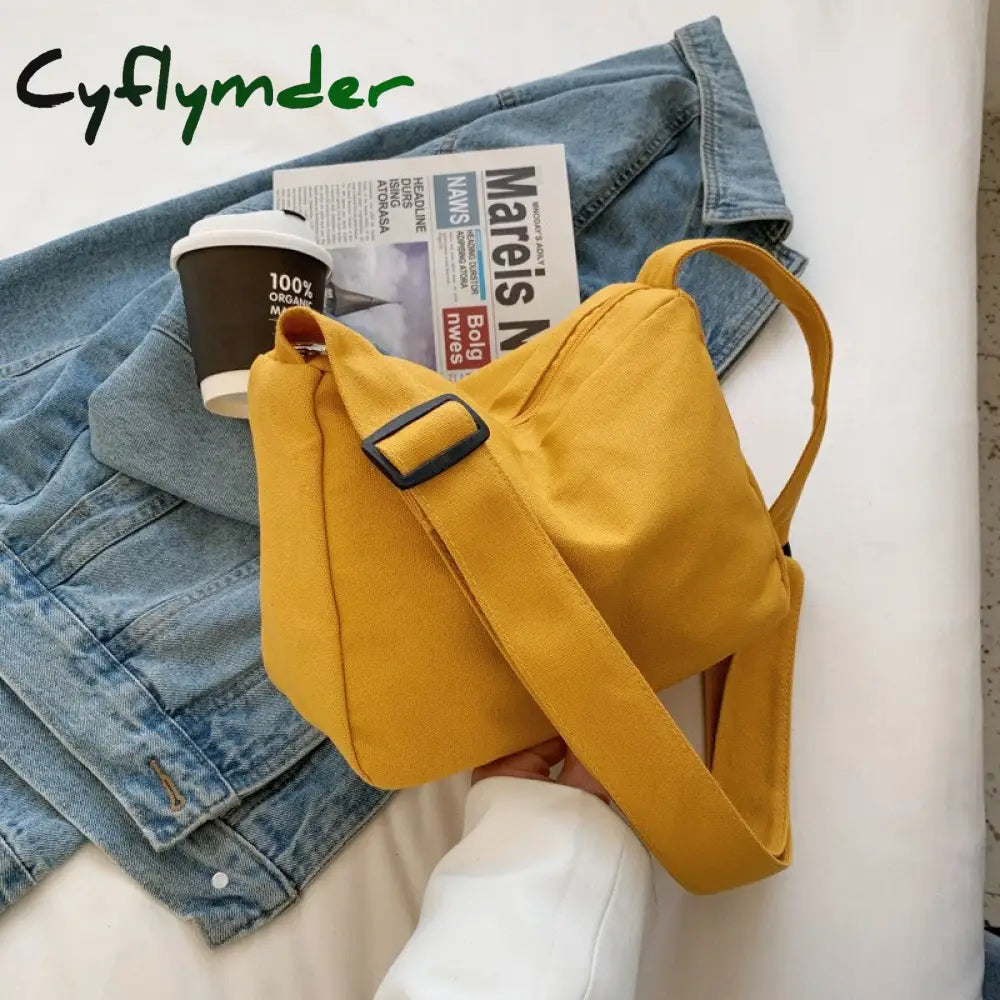 Cyflymder Large-Capacity Shoulder Bag New Women’s Fashion Simple Commuter Messenger Tote