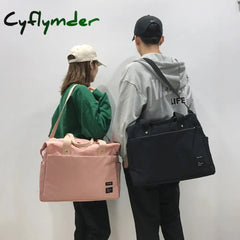 Cyflymder Large Capacity Travel Bag Women’s Hand Luggage Bags Nylon Men’s Short-Distance Sports