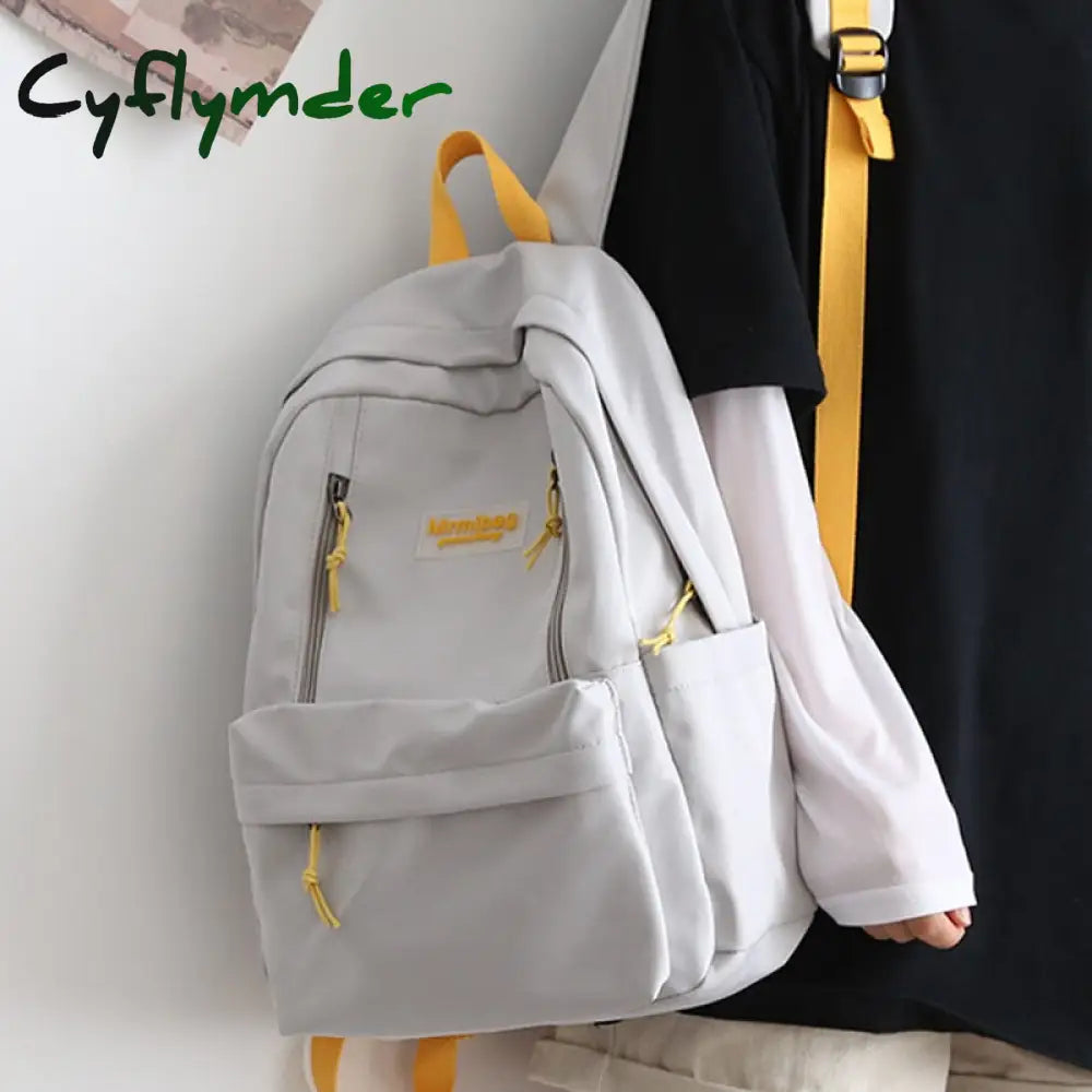 Cyflymder Large Capacity Women Backpack Laptop Backpacks School For Teenage Girls Boys Korean Style