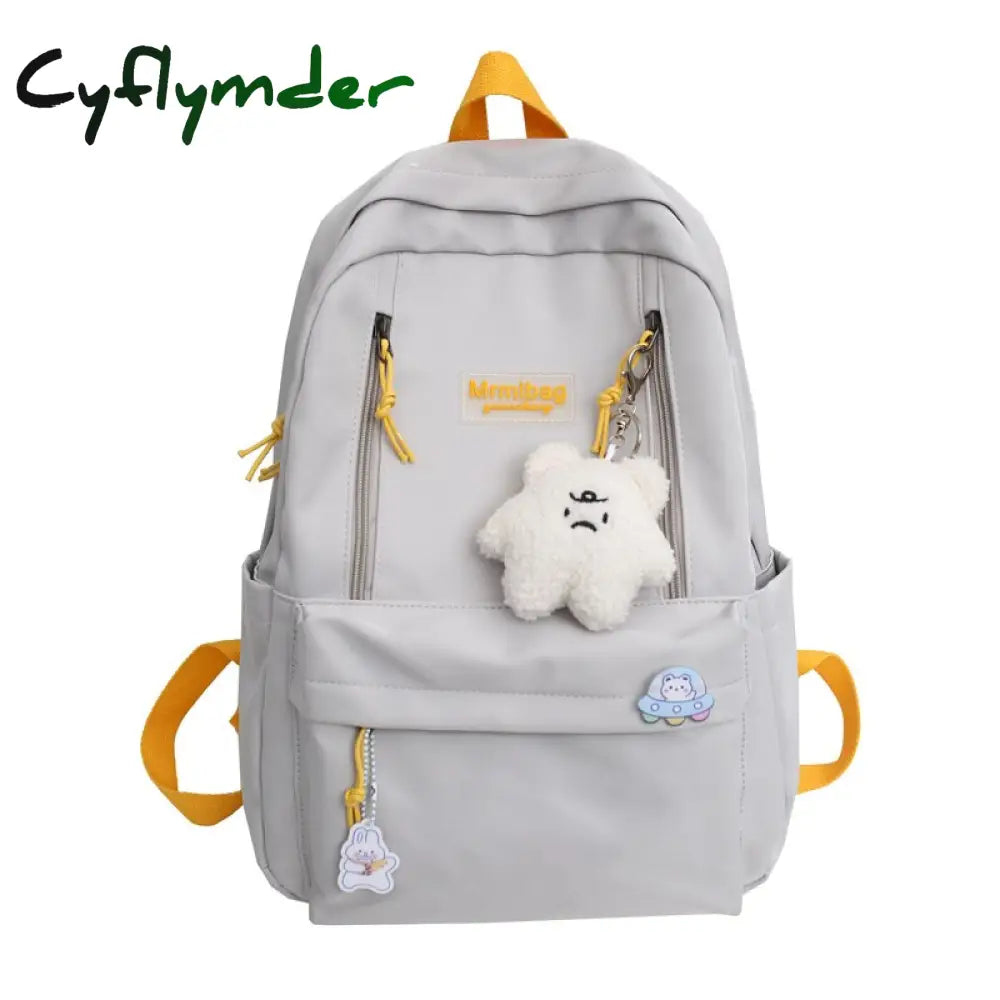 Cyflymder Large Capacity Women Backpack Laptop Backpacks School For Teenage Girls Boys Korean Style