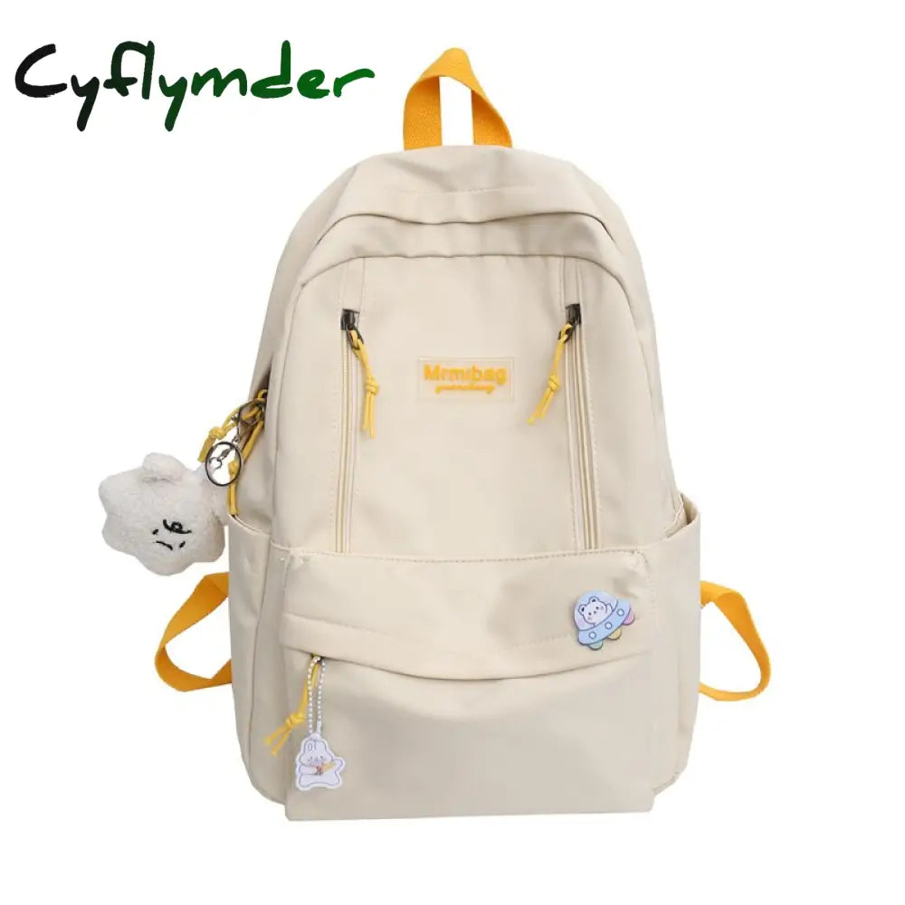 Cyflymder Large Capacity Women Backpack Laptop Backpacks School For Teenage Girls Boys Korean Style