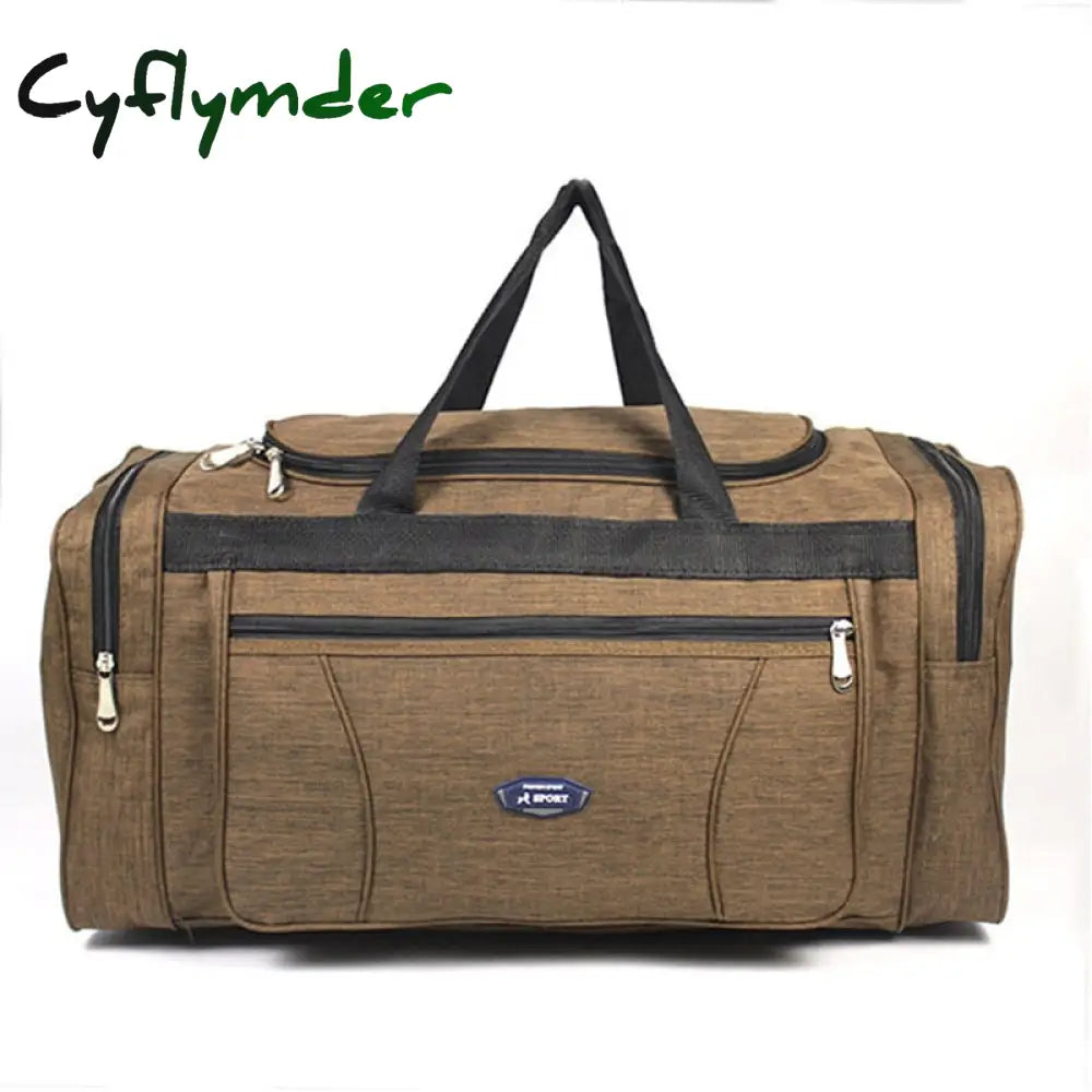 Cyflymder Large Travel Bags 70Cm Sport Duffle Bags Female Overnight Carry On Luggage Men Waterproof