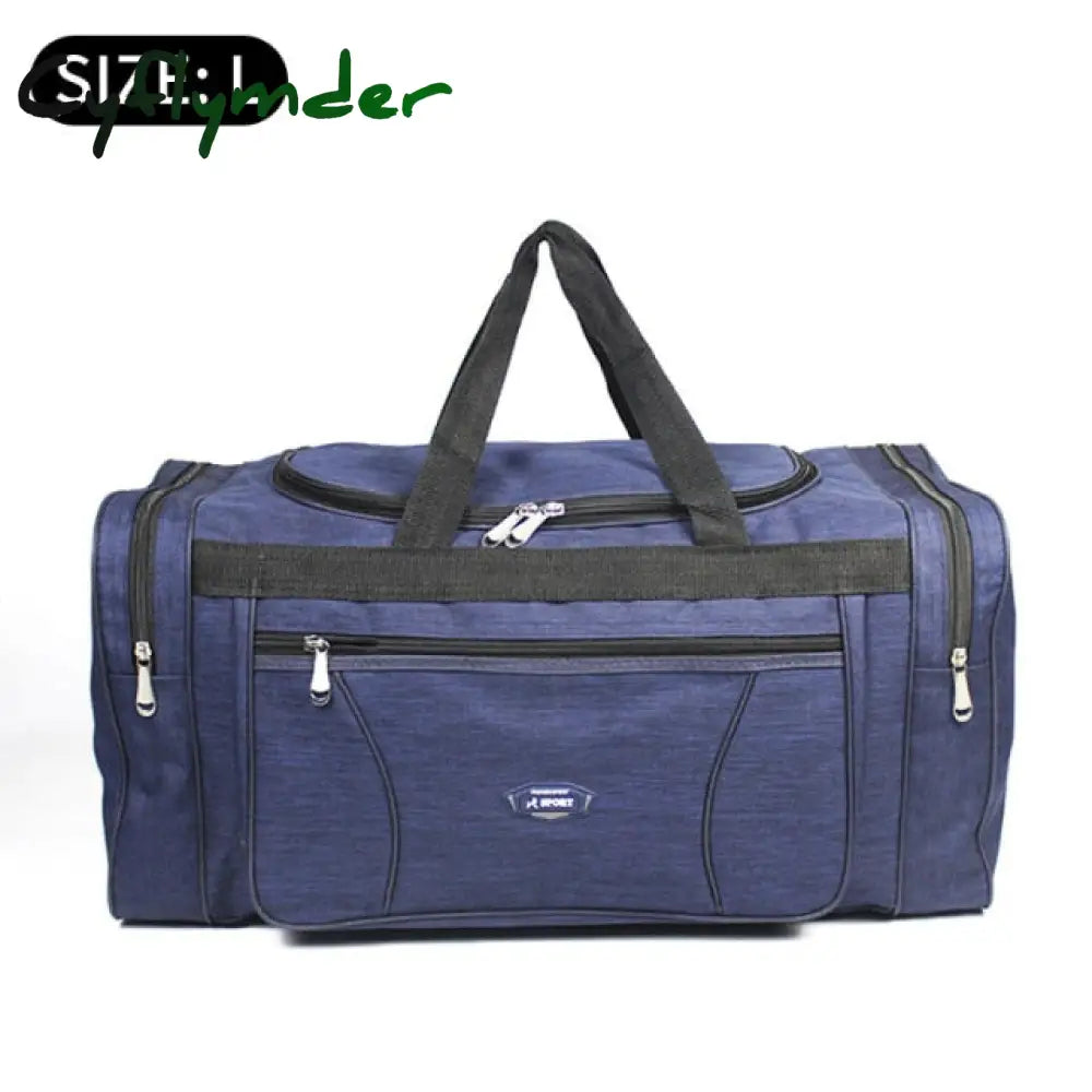 Cyflymder Large Travel Bags 70Cm Sport Duffle Bags Female Overnight Carry On Luggage Men Waterproof