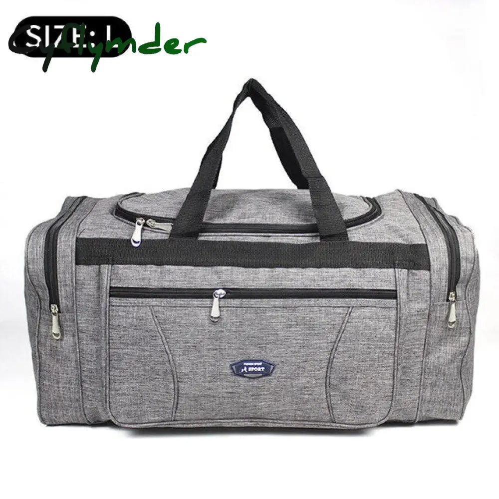 Cyflymder Large Travel Bags 70Cm Sport Duffle Bags Female Overnight Carry On Luggage Men Waterproof