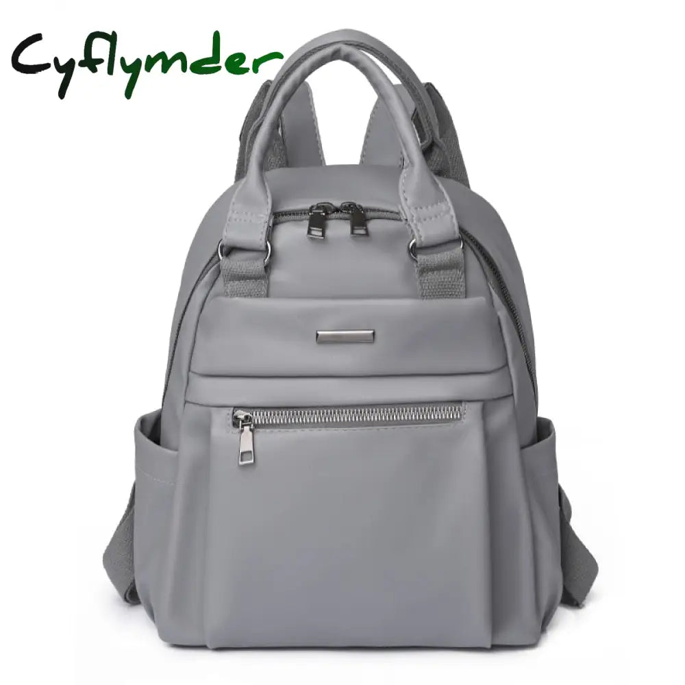 Cyflymder Leather Woman Backpacks New Female Fashion Portable Backpack Travel Casual Bag Mochilas