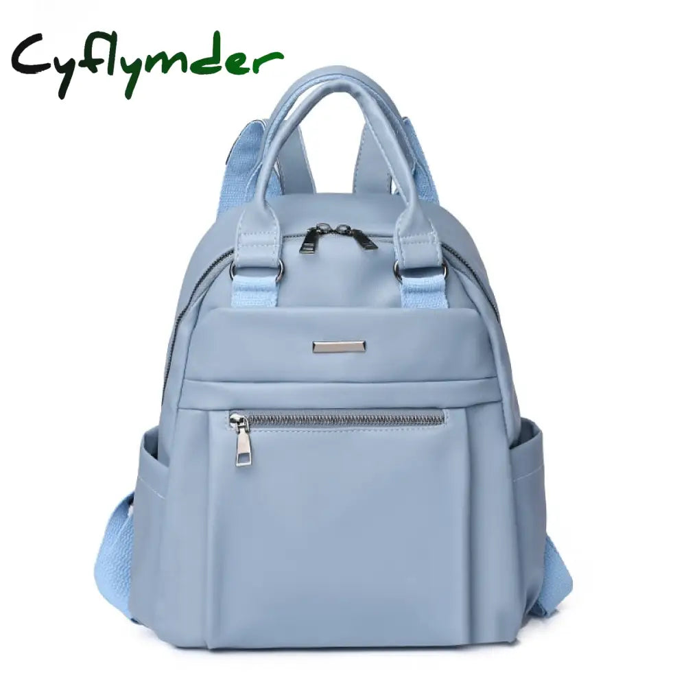 Cyflymder Leather Woman Backpacks New Female Fashion Portable Backpack Travel Casual Bag Mochilas