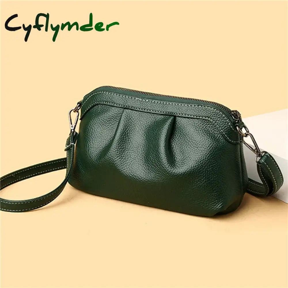 Cyflymder Leisure Simple Ladies Crossbody Bag Ladies Crossbody Bag New Fashion Shoulder Strap Soft Leather Shoulder Bag