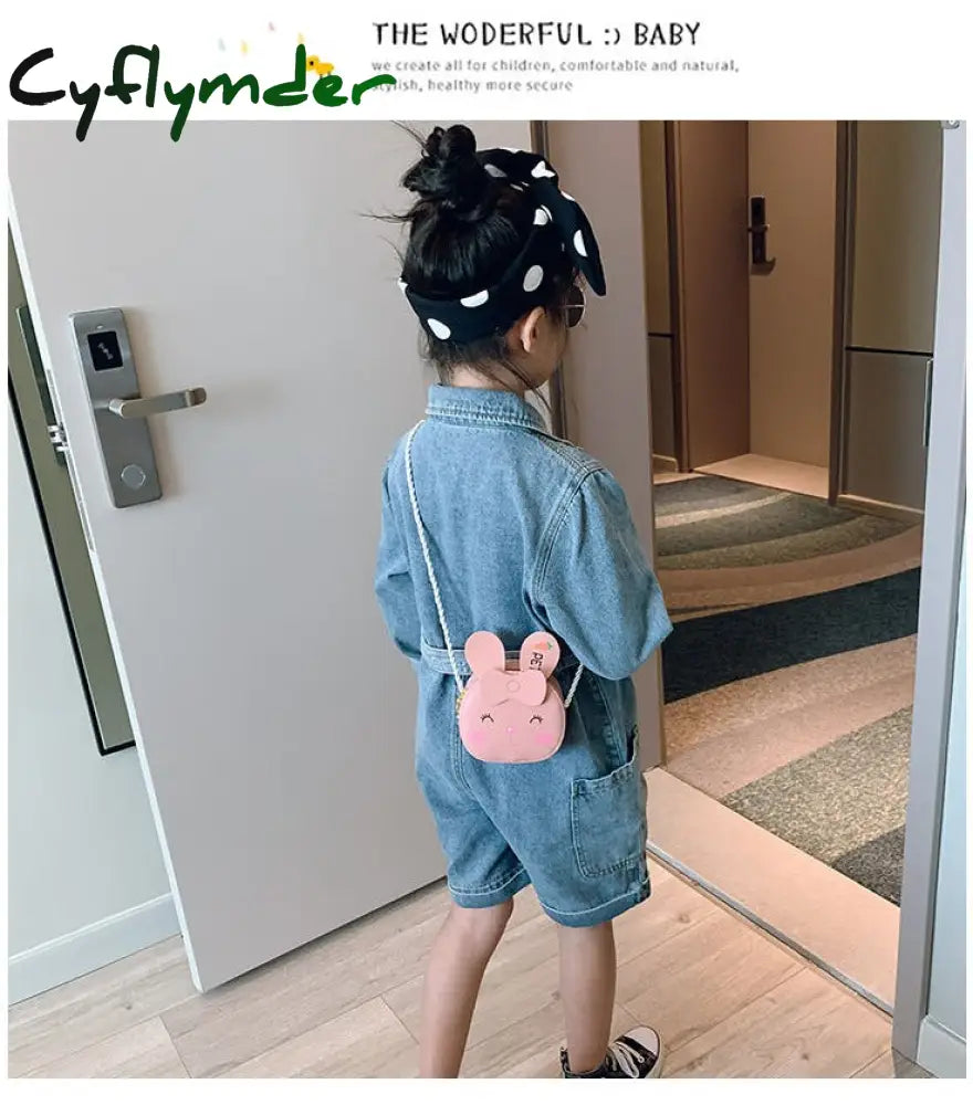 Cyflymder Lovely Children’s Mini Shoulder Messenger Bags Cute Fashion Baby Girls’ Accessories