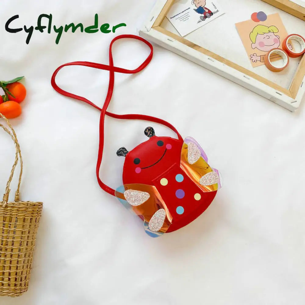 Cyflymder Lovely Children’s Mini Shoulder Messenger Bags Cute Fashion Baby Girls’ Accessories