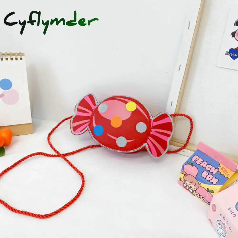 Cyflymder Lovely Children’s Mini Shoulder Messenger Bags Cute Fashion Baby Girls’ Accessories