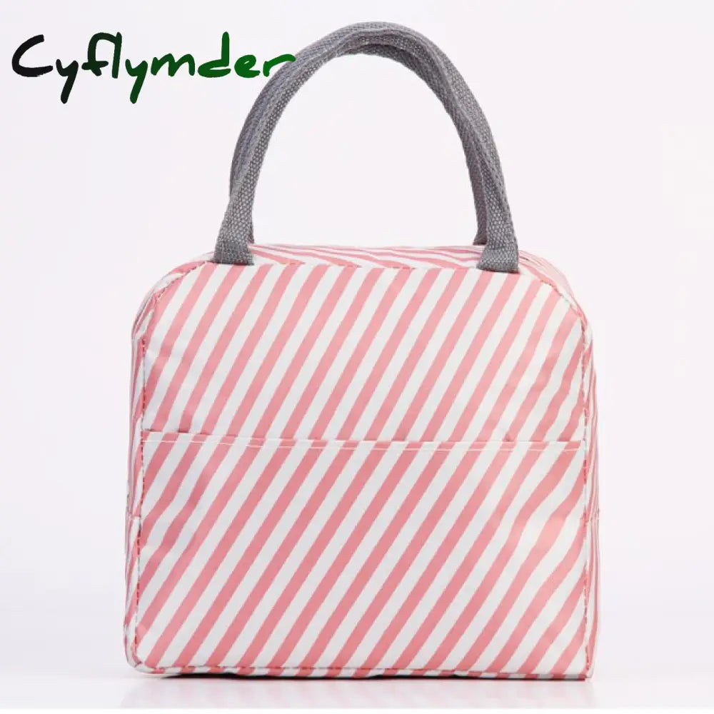 Cyflymder Lunch Bag For Women Insulation Portable Waterproof Cooler Bags Kids Tote Bolso Travel