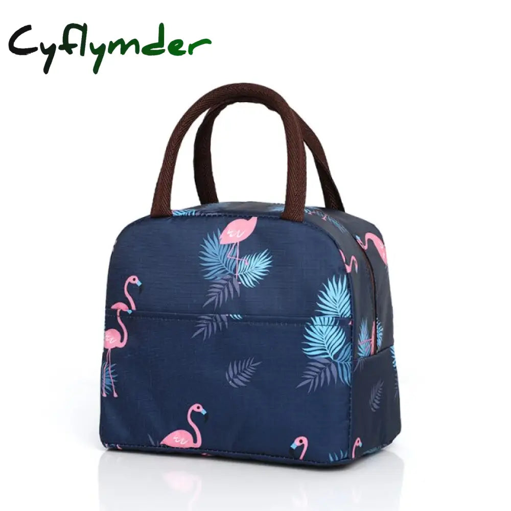 Cyflymder Lunch Bag For Women Insulation Portable Waterproof Cooler Bags Kids Tote Bolso Travel