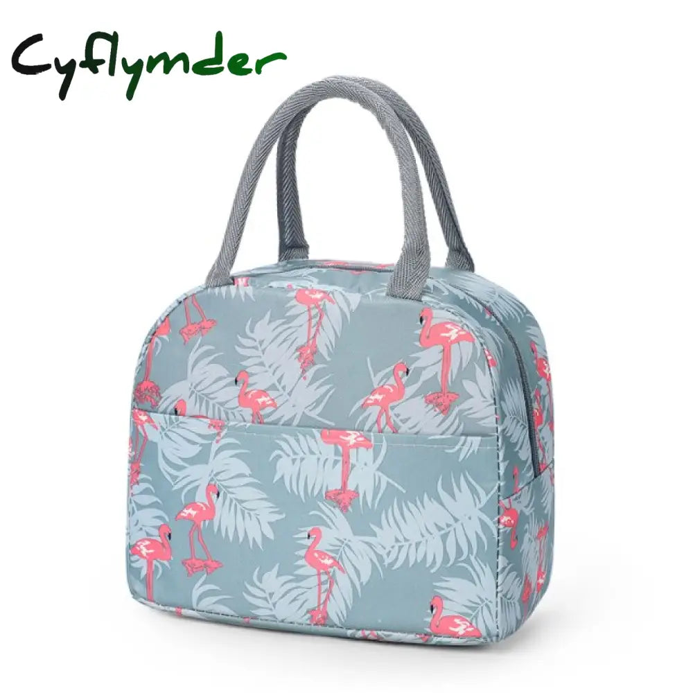 Cyflymder Lunch Bag For Women Insulation Portable Waterproof Cooler Bags Kids Tote Bolso Travel