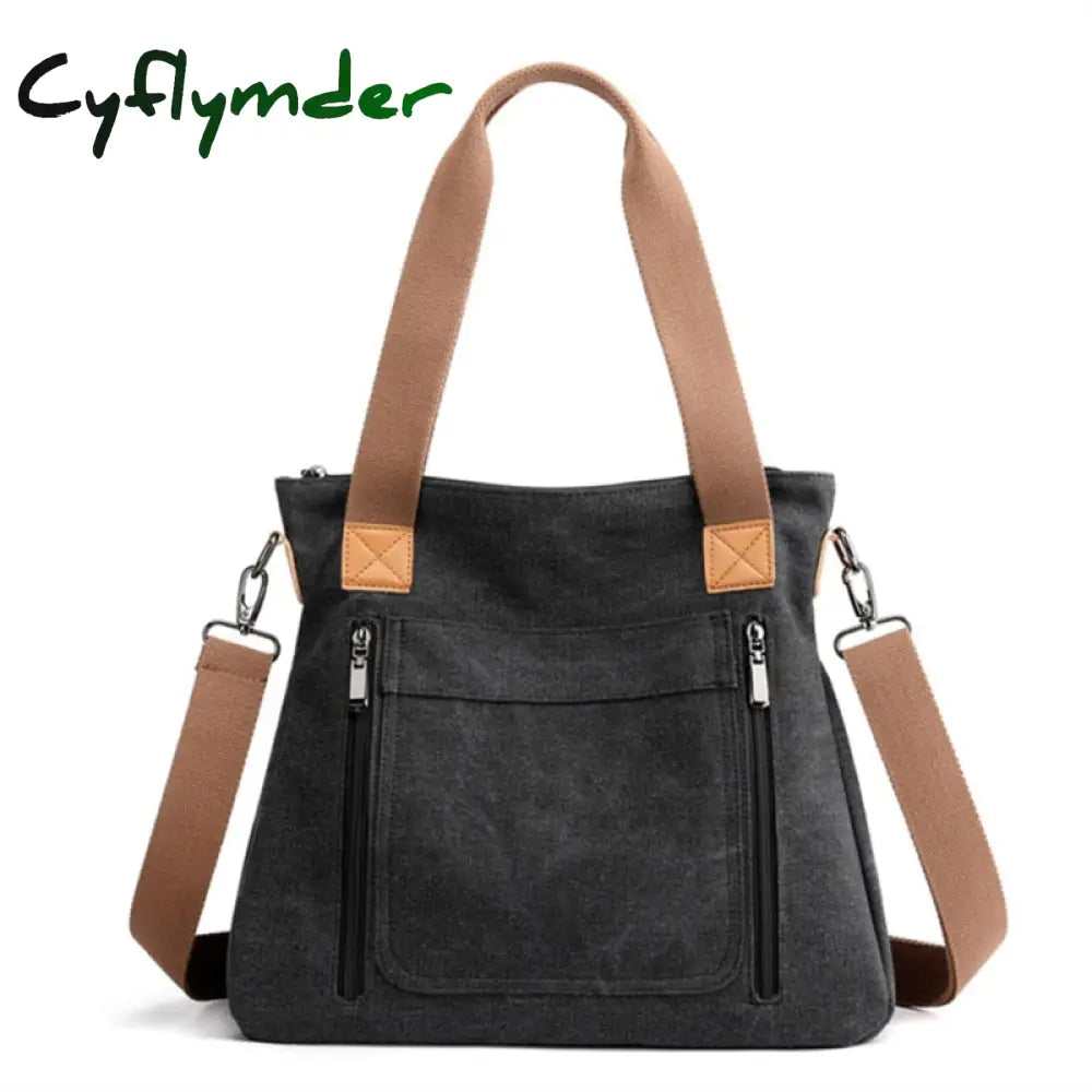 Cyflymder Luxury Cloth Handbags Women Bags Designer High Quality Shoulder Messenger Bag Ladies