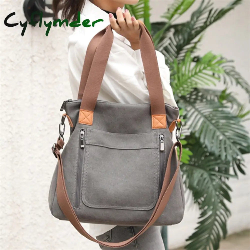 Cyflymder Luxury Cloth Handbags Women Bags Designer High Quality Shoulder Messenger Bag Ladies