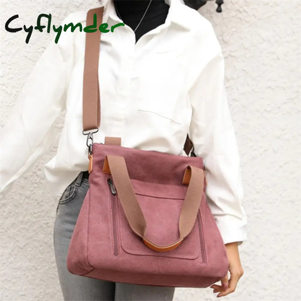 Cyflymder Luxury Cloth Handbags Women Bags Designer High Quality Shoulder Messenger Bag Ladies