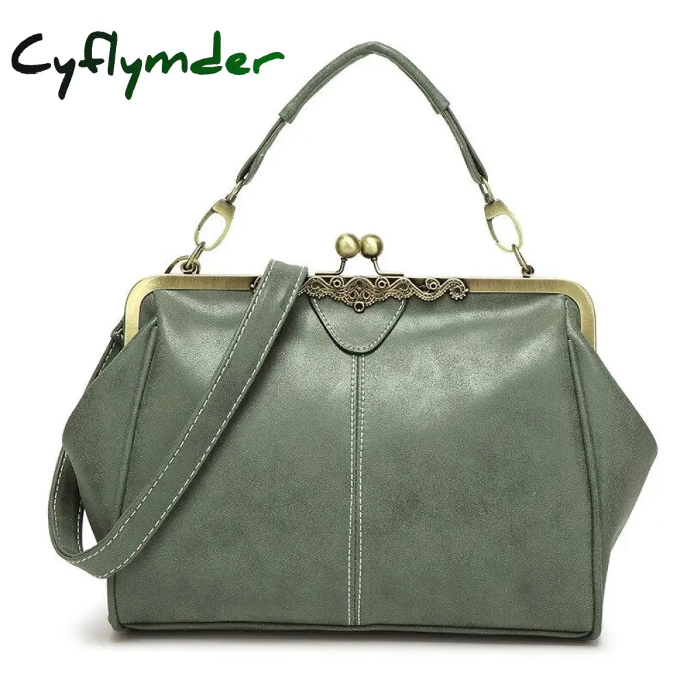 Cyflymder Luxury Designer Famous Brand Leather Women’s Shoulder Crossbody Bag Vintage Women