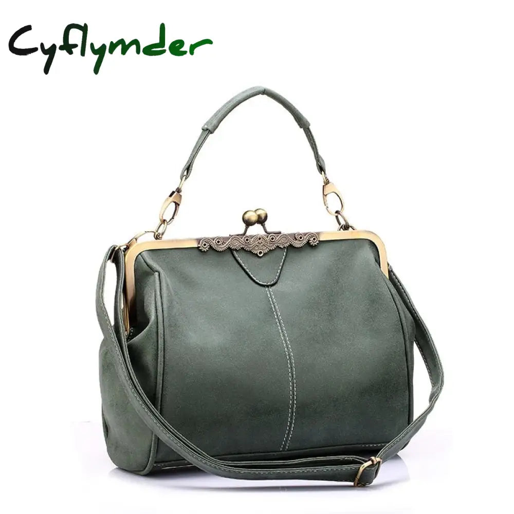 Cyflymder Luxury Designer Famous Brand Leather Women’s Shoulder Crossbody Bag Vintage Women