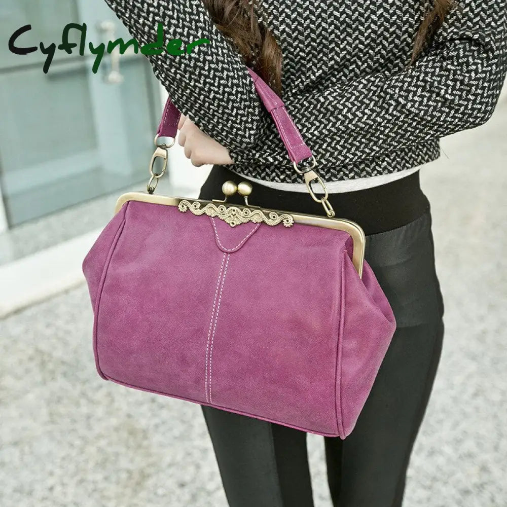 Cyflymder Luxury Designer Famous Brand Leather Women’s Shoulder Crossbody Bag Vintage Women