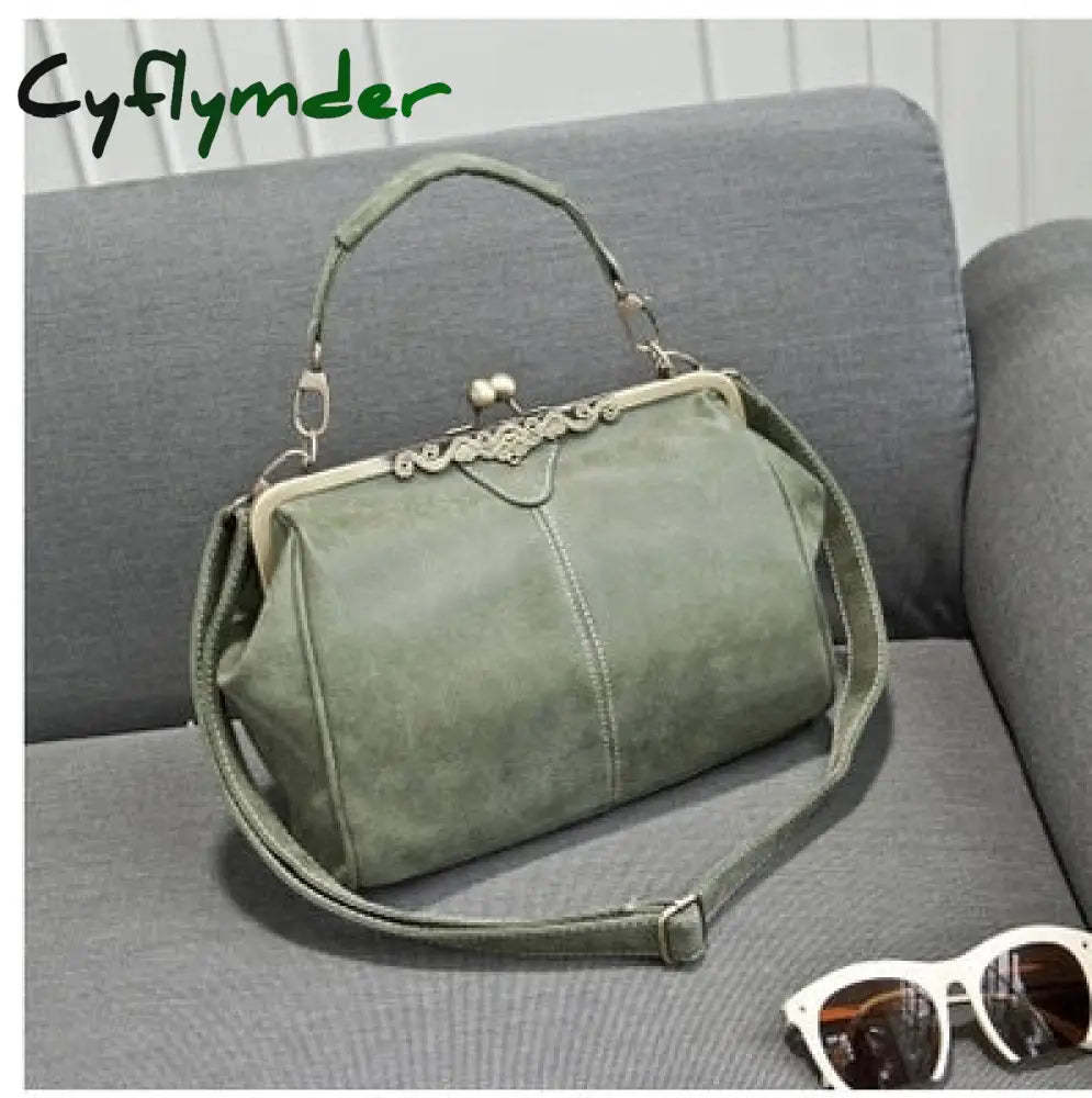 Cyflymder Luxury Designer Famous Brand Leather Women’s Shoulder Crossbody Bag Vintage Women